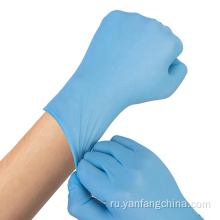 EN455 EN374 EN1186 Медицинская одноразовая хирургическая нитрильная перчатка
